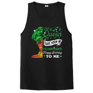 Queens Are Born In February February Birthday Wo PosiCharge Competitor Tank