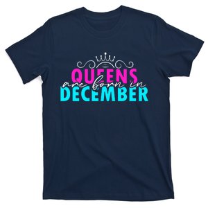 Queens Are Born In December T-Shirt