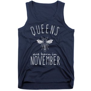 Queens Are Born In November Tank Top