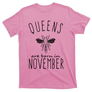 Queens Are Born In November T-Shirt