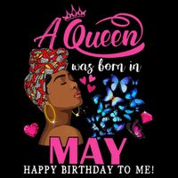 Queens Are Born In May Gift Funny May Birthday wo 16 in Basic Backpack