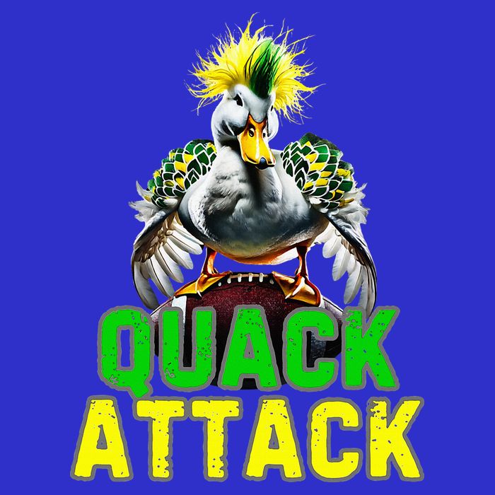 Quack Attack By Angry White Green And Yellow Duck Mesh Reversible Basketball Jersey Tank