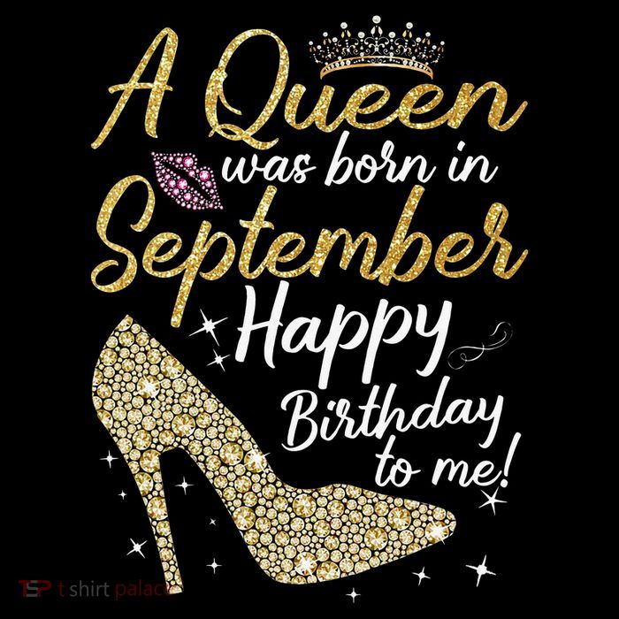 Queens Are Born In September Gift Funny September Birthday Tall T-Shirt