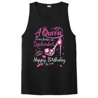 Queens Are Born In September Gift September Birthday PosiCharge Competitor Tank