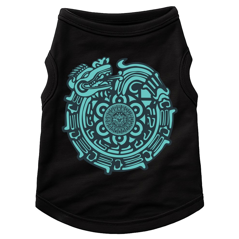 Quetzalcoatl Aztec Dragon God Doggie Tank