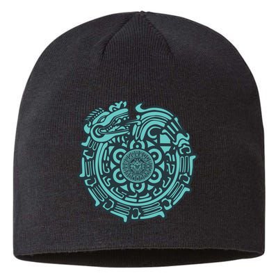 Quetzalcoatl Aztec Dragon God Sustainable Beanie