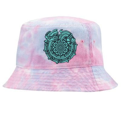 Quetzalcoatl Aztec Dragon God Tie-Dyed Bucket Hat