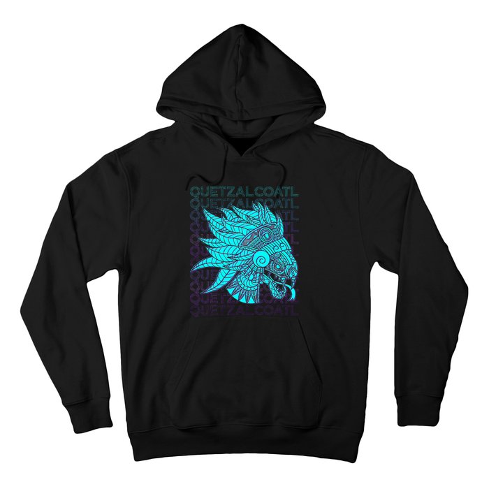 Quetzalcoatl Aztec Feathered Serpent Mayan Inca Toltec Hoodie