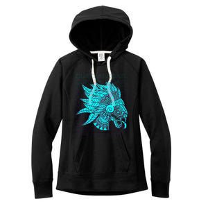 Quetzalcoatl Aztec Feathered Serpent Mayan Inca Toltec Women's Fleece Hoodie