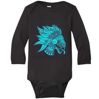 Quetzalcoatl Aztec Feathered Serpent Mayan Inca Toltec Baby Long Sleeve Bodysuit