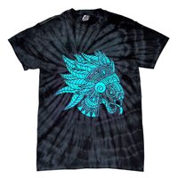 Quetzalcoatl Aztec Feathered Serpent Mayan Inca Toltec Tie-Dye T-Shirt