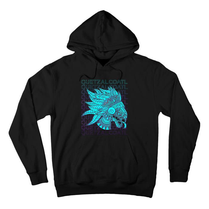 Quetzalcoatl Aztec Feathered Serpent Mayan Inca Toltec Tall Hoodie