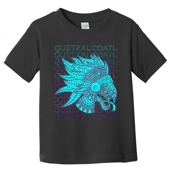 Quetzalcoatl Aztec Feathered Serpent Mayan Inca Toltec Toddler T-Shirt