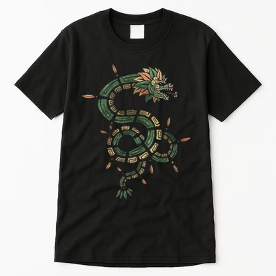 Quetzalcoatl Aztec Feathered Serpent Mayan Inca Toltec Tall T-Shirt