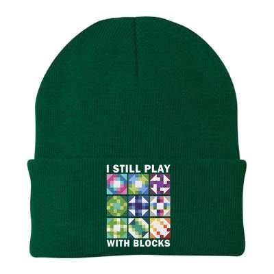 Quilting Art For Women Quilting Sewing Lover Quilter Knit Cap Winter Beanie