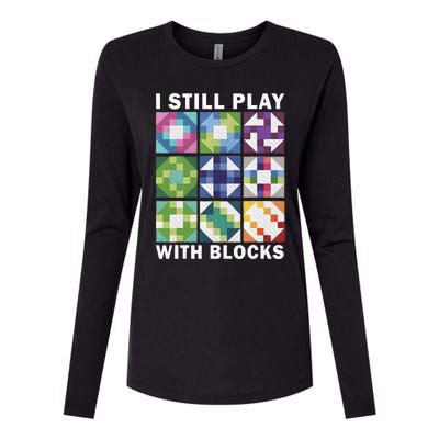 Quilting Art For Women Quilting Sewing Lover Quilter Womens Cotton Relaxed Long Sleeve T-Shirt