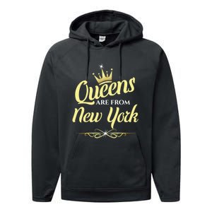 Queens Are From New York Performance Fleece Hoodie