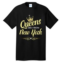 Queens Are From New York Tall T-Shirt