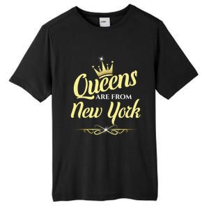 Queens Are From New York Tall Fusion ChromaSoft Performance T-Shirt