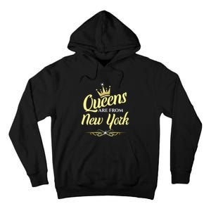 Queens Are From New York Tall Hoodie