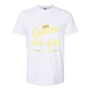 Queens Are From New York Softstyle CVC T-Shirt