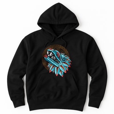 Quetzalcoatl Aztec Feathered Serpent Mayan Inca Toltec Hoodie