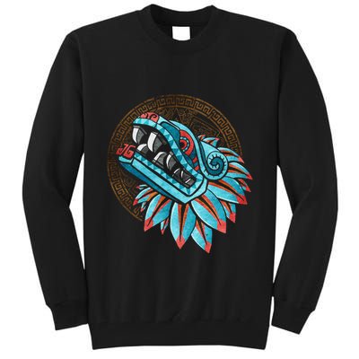 Quetzalcoatl Aztec Feathered Serpent Mayan Inca Toltec Tall Sweatshirt