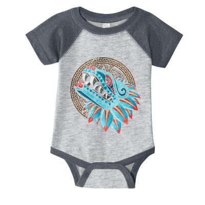 Quetzalcoatl Aztec Feathered Serpent Mayan Inca Toltec Infant Baby Jersey Bodysuit