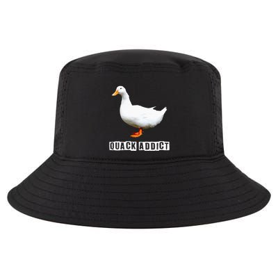 Quack Addict Funny Duck Lover Cool Comfort Performance Bucket Hat