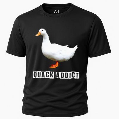 Quack Addict Funny Duck Lover Performance Shirt