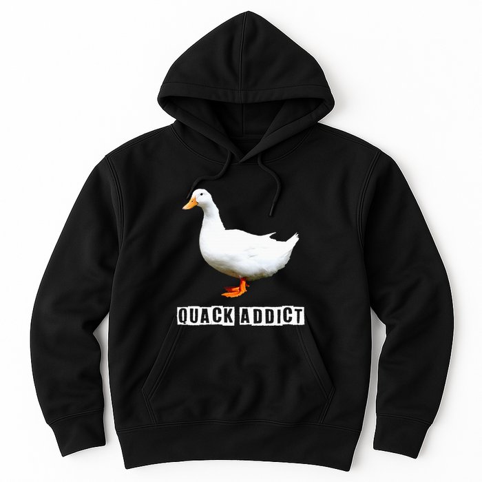 Quack Addict Funny Duck Lover Hoodie