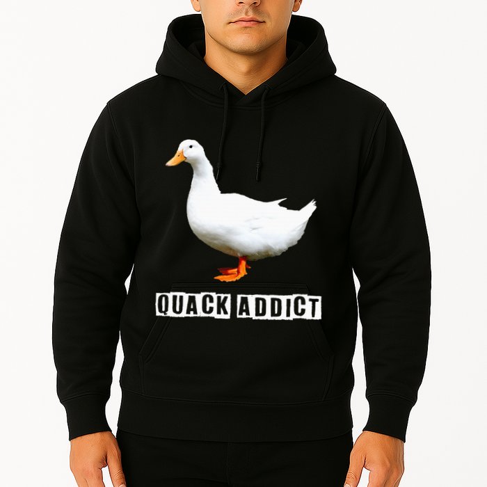 Quack Addict Funny Duck Lover Hoodie