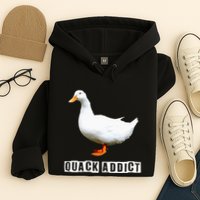Quack Addict Funny Duck Lover Hoodie