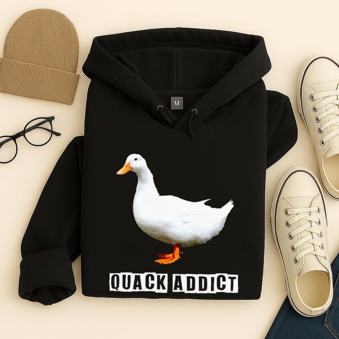 Quack Addict Funny Duck Lover Hoodie