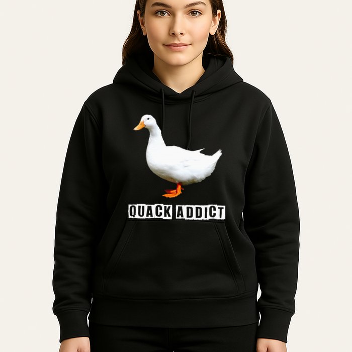Quack Addict Funny Duck Lover Hoodie