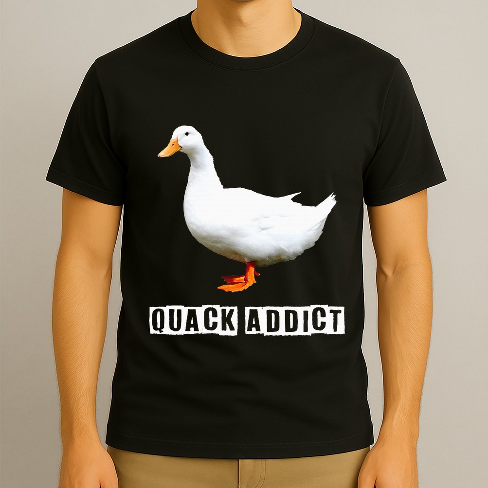 Quack Addict Funny Duck Lover T-Shirt