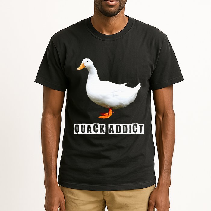 Quack Addict Funny Duck Lover Tall T-Shirt