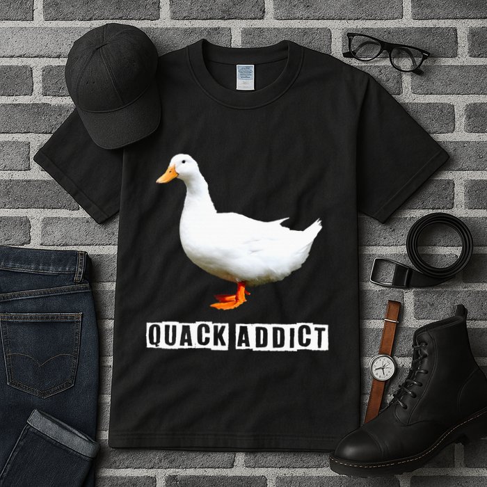Quack Addict Funny Duck Lover Tall T-Shirt