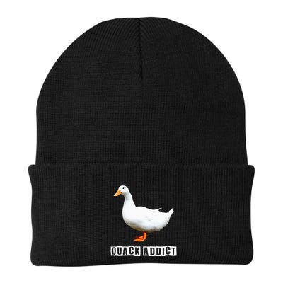 Quack Addict Funny Duck Lover Beanie