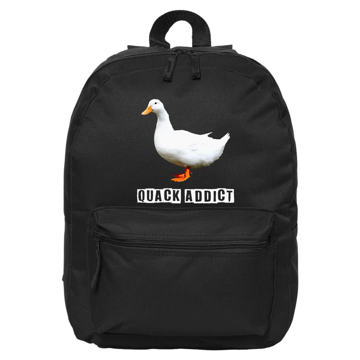 Quack Addict Funny Duck Lover 16 in Basic Backpack