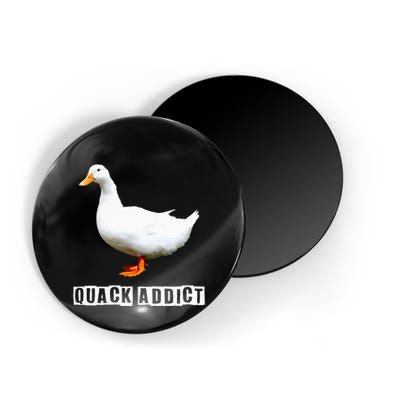 Quack Addict Funny Duck Lover Magnet