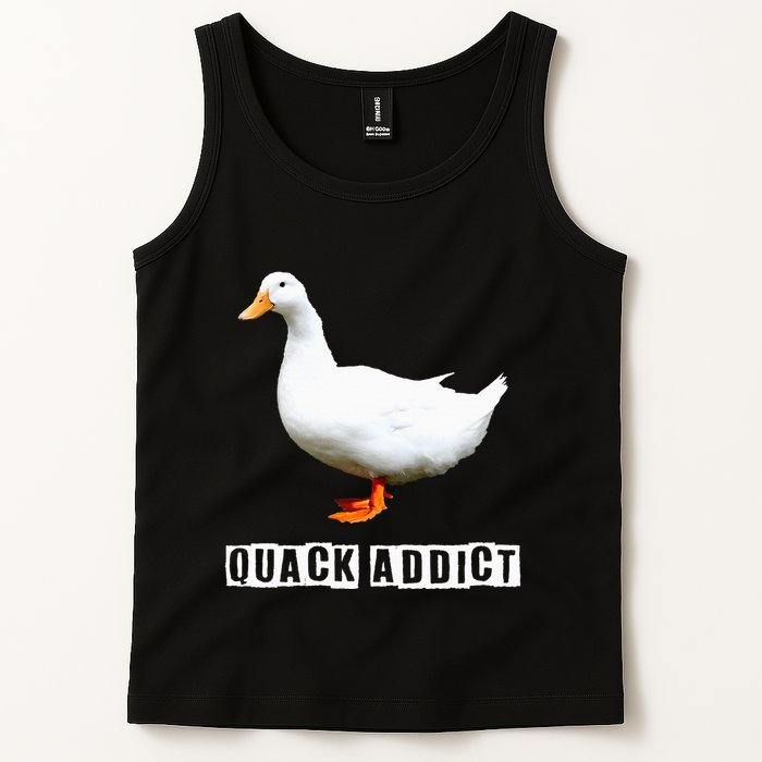 Quack Addict Funny Duck Lover Tank Top