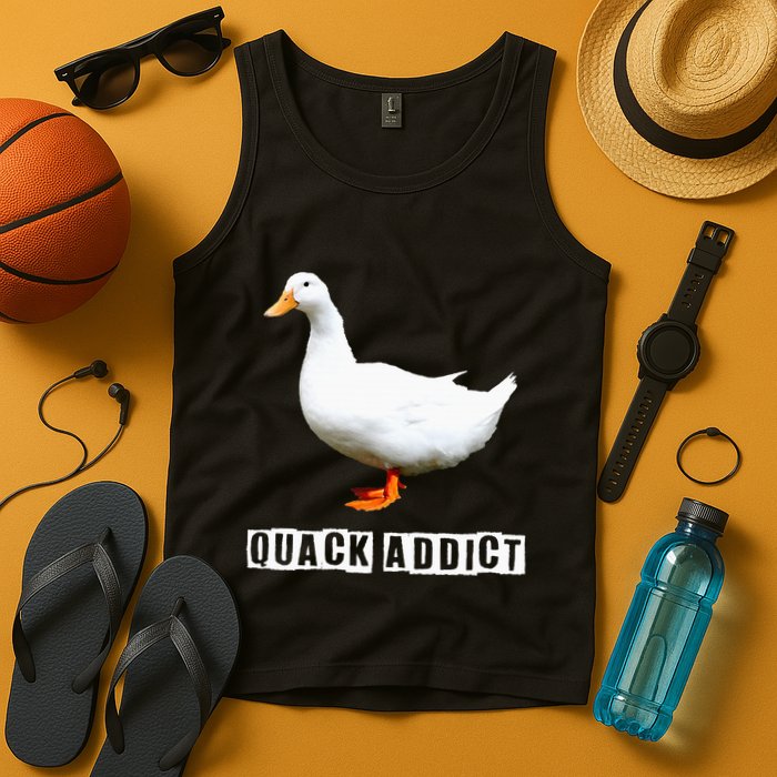 Quack Addict Funny Duck Lover Tank Top