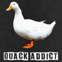 Quack Addict Funny Duck Lover Microfiber Hand Towel