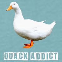 Quack Addict Funny Duck Lover Sueded Cloud Jersey T-Shirt