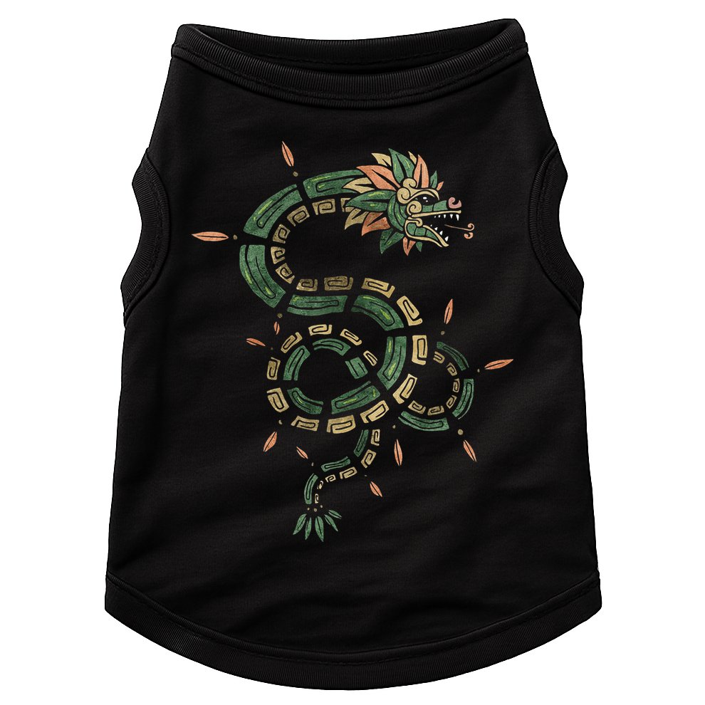 Quetzalcoatl Aztec Feathered Serpent Mayan Inca Toltec Doggie Tank