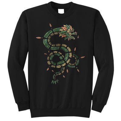 Quetzalcoatl Aztec Feathered Serpent Mayan Inca Toltec Sweatshirt