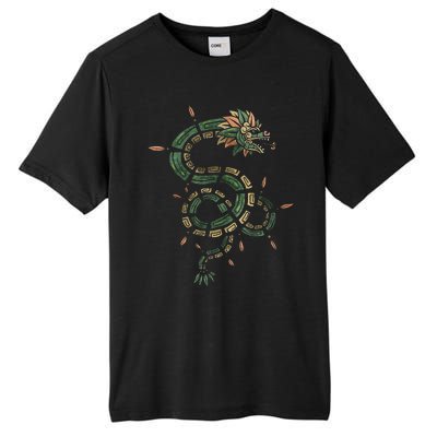 Quetzalcoatl Aztec Feathered Serpent Mayan Inca Toltec Tall Fusion ChromaSoft Performance T-Shirt