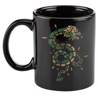 Quetzalcoatl Aztec Feathered Serpent Mayan Inca Toltec 11oz C Handle Ceramic Mug