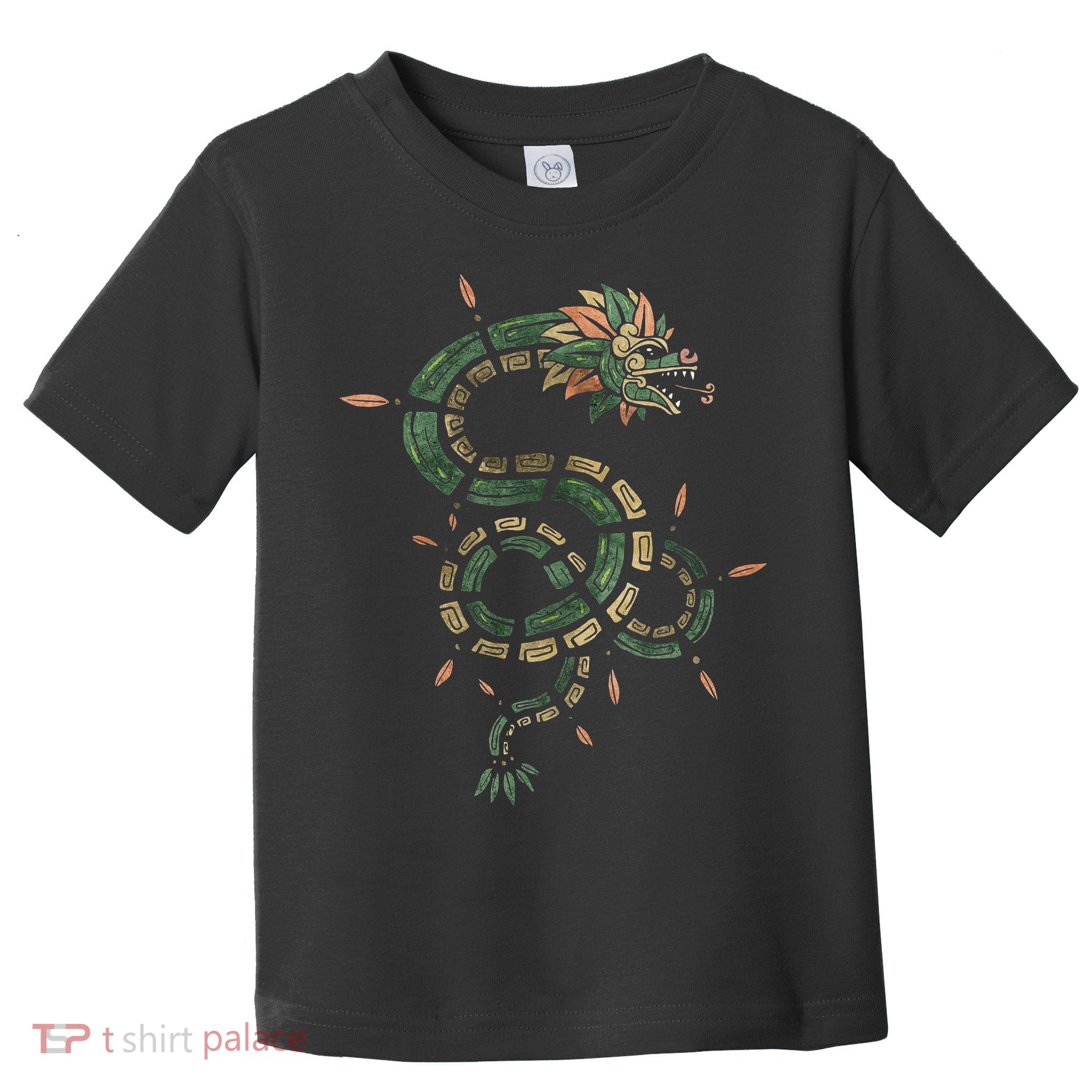 Quetzalcoatl Aztec Feathered Serpent Mayan Inca Toltec Toddler T-Shirt